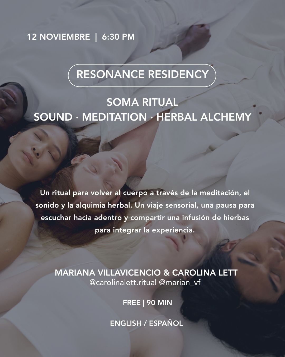 Koti Condesa November 12 2026 Soma Ritual: Sound · Meditation · Herbal Alchemy event flyer