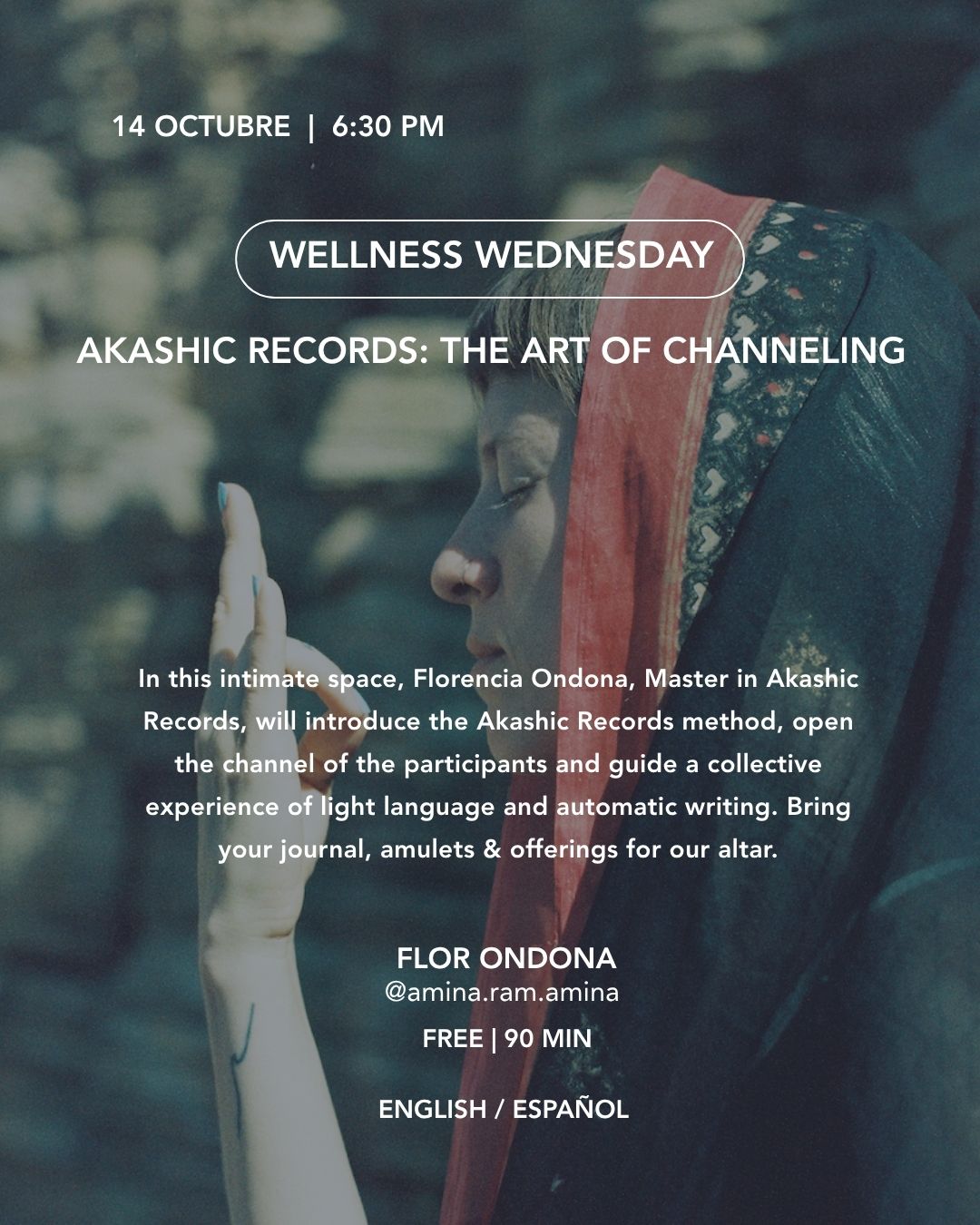 Koti Condesa October 14 2026 Akashic Records event flyer