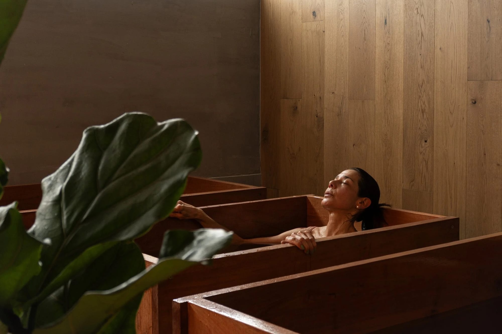 Lomas sauna and contrast space