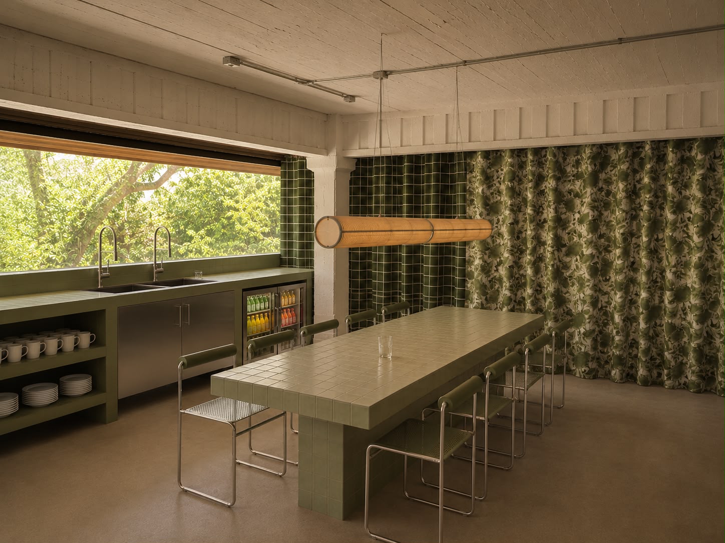 Koti Polanco communal space render