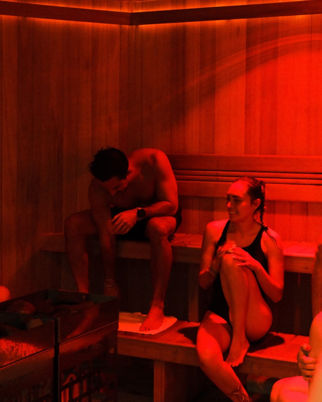 Koti sauna session